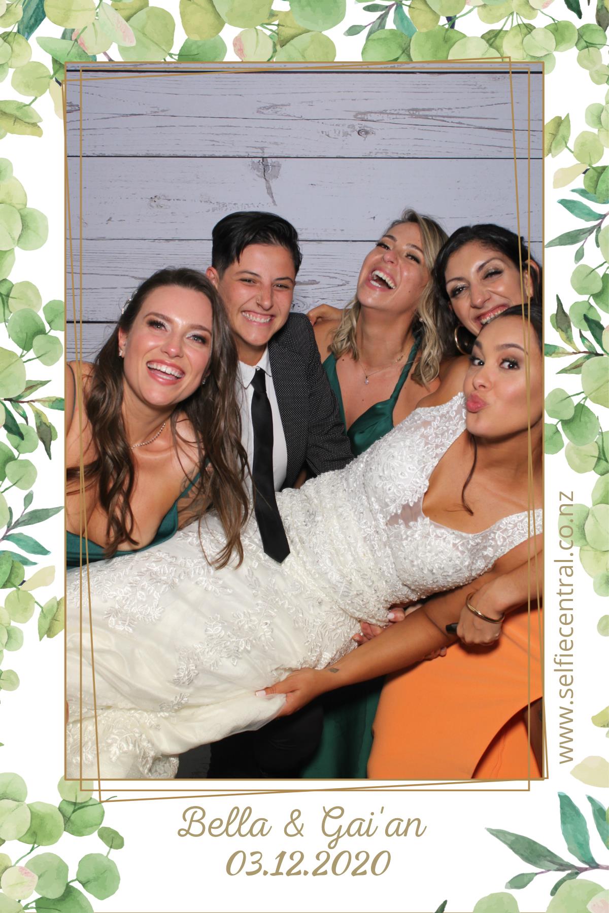 Bella & Gai'an's wedding | View more photos from the event at gallery.photobooth.co.nz/u/SelfieCentral/Bella-Gaians-wedding